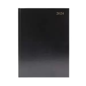 Desk Diary 2 DPP A5 Black 2024 KFA52BK24