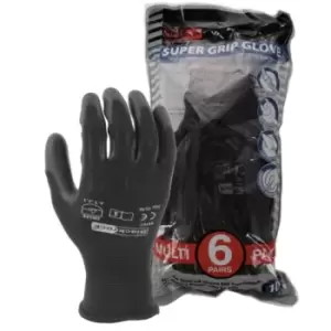 Blackrock Lightweight Nitrile Super Grip Glove - Polybag Size 10/XL- you get 12