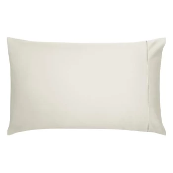 Bedeck of Belfast Fine Linens 600TC Plain Dye Standard Pillowcase - CASHMERE