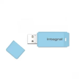 Integral 16GB USB2.0 Memory Flash Drive (Memory Stick) Pastel Blue Sky