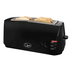 Quest 35069 4 Slice Extra Wide Long Slot Cool Touch Toaster