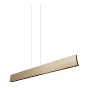 Leds C4 Lighting - Leds-C4 Bravo - LED Dimmable Ceiling Hanging Pendant Bar Light Painted gold