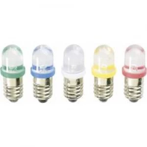 LED bulb E10 Yellow 24 Vdc 24 V AC 0.1 lm Barthelme 59102412