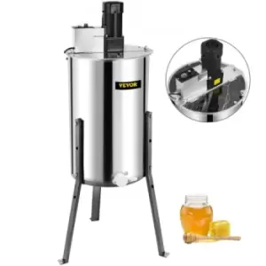 VEVOR 2 Frame Electric Honey Extractor Separator Stainless Steel Bee Extractor Stainless Steel Honeycomb Spinner Crank. Beekeeping Extraction Apiary C