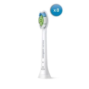 Philips HX6068/12 W2 Optimal White Standard Soniccare Toothbrush Heads - 8 Pack