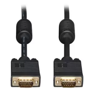 Tripp Lite P502-030 VGA High-Resolution RGB Coaxial Cable (HD15 M/M)) 30 ft. (9.14 m)