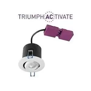 Robus TRIUMPH 6W LED Downlights IP65 38° Dimmable White 4000K - RATT6P04038-01