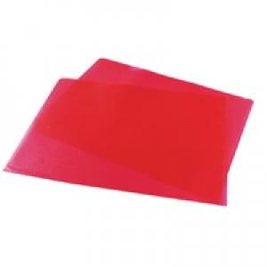 Nice Price Red Cut Flush Folders Pack of 100 WX01485