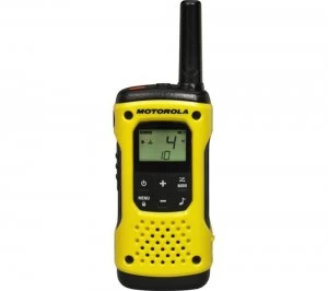 Motorola TLKR T92 H20 Walkie Talkie - Yellow & Black