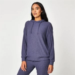 USA Pro Pro Ribbed Slouchy Hoodie - Blue