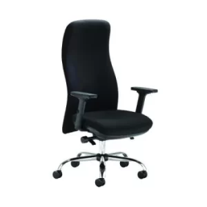 Capella Tempest Posture Chair With 2D Arms Black KF90893