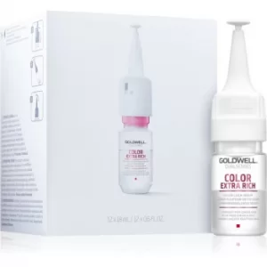 Goldwell Dualsenses Color Extra Rich Colour-Protecting Serum for Glossy Hair 12x18ml