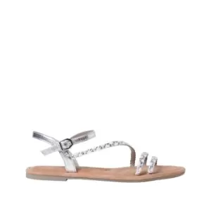 Tamaris Comfort Sandals silver 6.5