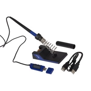 ATTEN GT2010 Portable USB Soldering Iron and Stand Interchangable tips