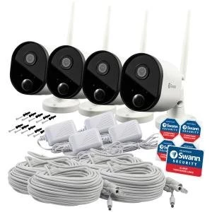 Swann 1080p Wi Fi Outdoor Camera Pack of 4 SWWHD-OUTCAM-UK
