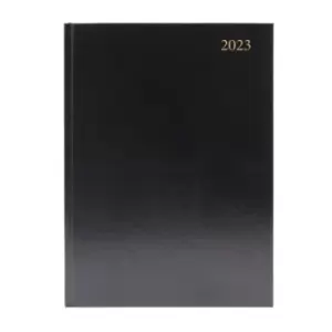 Desk Diary Week To View A4 Black 2023 KFA43BK23