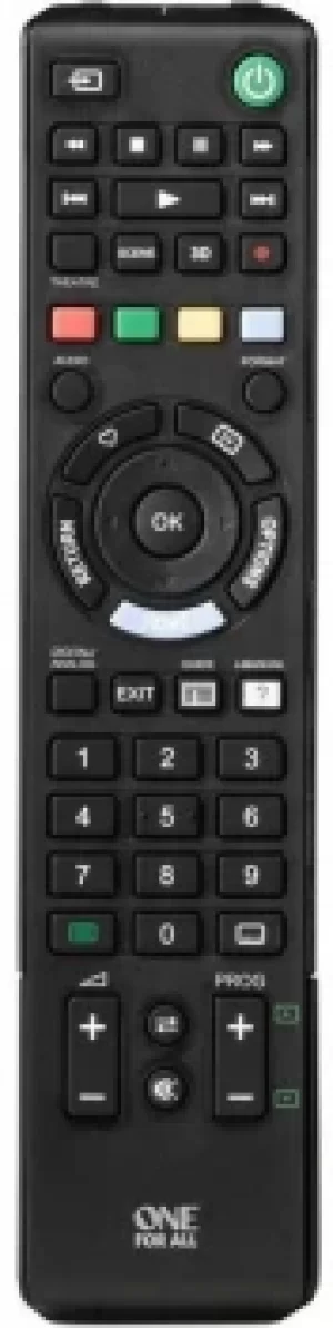 One For All Replacement Sony TV Remote Control