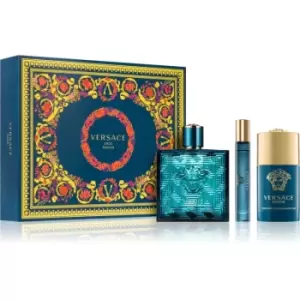 Versace Eros Parfum Gift Set 100ml Parfum + 10ml Parfum + 75ml Deodorant Stick