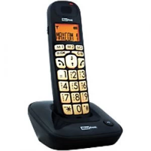 maxcom Fixed Line DECT Telephone MC6800 GAP Compatible Black