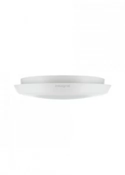 Integral Slimline Ceiling and Wall Light 12W 4000K 1056lm IK10 Non-Dimmable with Integrated 3hr Emergency Function
