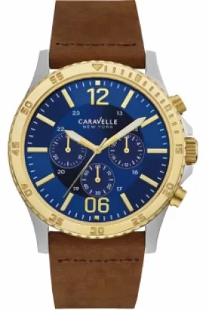 Mens Caravelle New York Chronograph Watch 45A135