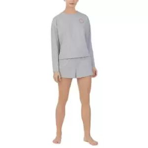 DKNY Long Sleeve Pyjama Set - Grey