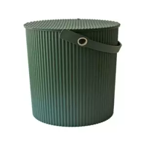 Hachiman Omnioutil Storage Bucket & Lid Medium - Dark Green