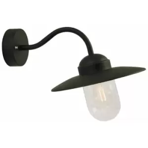 Nordlux Luxembourg Outdoor Dome Wall Lamp Black, E27, IP54