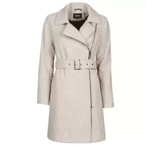 Only ONLOLIVIA womens Coat in Grey - Sizes S,M,L