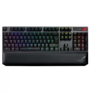Asus ROG Strix SCOPE NX Wireless Deluxe Mechanical RGB Gaming Keyboard ROG NX Mechanical Switches Stealth Key Quick-Toggle Magnetic Wrist Rest