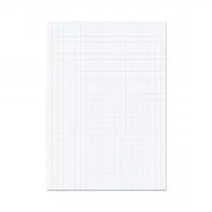 RHINO A4 Exercise Paper Unpunched 1000 Pages 500 Leaf 10mm Squared
