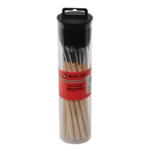 Dickie Dyer Flux Brushes 25pk - Wooden Handle
