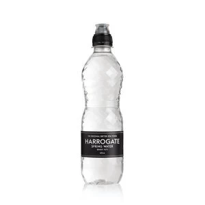 Harrogate 500ml Bottled Still Water with Sport Cap Pack of 24