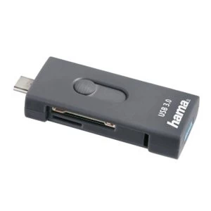 Hama USB 3.0 / 3.1 Type C Memory Card Reader