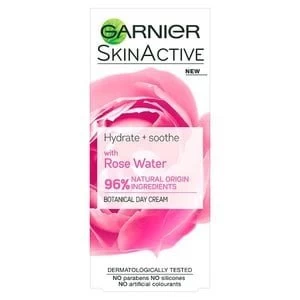 Garnier Natural Rose Water Moisturiser Sensitive Skin 50ml