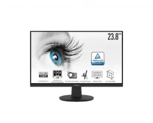 MSI Pro MP242V 60.5cm (23.8") 1920 x 1080 pixels Full HD LED Black Monitor