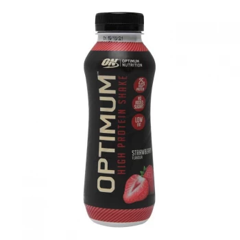 Optimum 330ml High Protein Shake - Strawberry