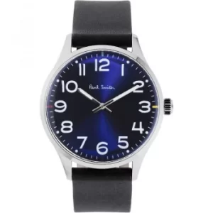 Mens Paul Smith Tempo Leather Strap Watch