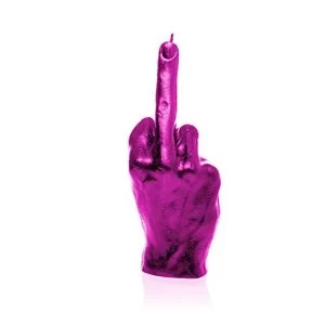 Pink High Glossy Hand FCK Candle