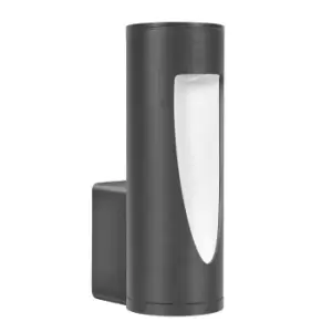 Brit LED Outdoor Modern Wall Lamp Urban grey, Warm-White 3000K, IP54