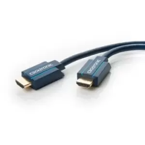 Clicktronic Premium HDMI 2.0 Cable with Ethernet - 20m - Black