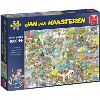 Jumbo Jan Van Haasteren The Holiday Fair Jigsaw Puzzle - 1000 Pieces