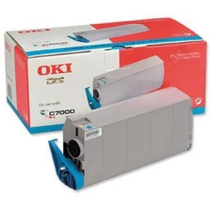 OKI 41963007 Cyan Laser Toner Ink Cartridge
