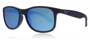 Ray-Ban 4202 Sunglasses Blue 615355 55mm