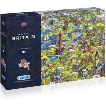 Beautiful Britain Jigsaw Puzzle - 1000 Pieces