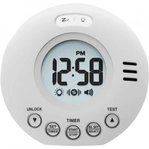 Geemarc JWNS-Voyager_VDE Quartz Alarm clock White