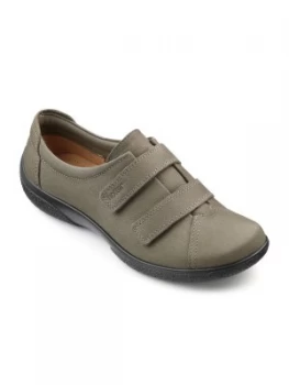 Hotter Leap Original Extra Wide Shoes Stone