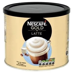 Original Nescafe Latte 1KG Instant Coffee Tin 1 x Pack