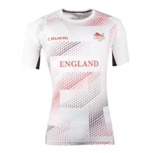 Kukri Team England Mens Flag T-Shirt - White