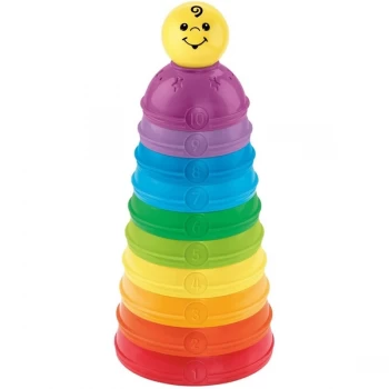Fisher Price - Brilliant Basic Stack & Roll Cups